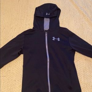 Under Armour Fleece Full Zip Jacket - Black
